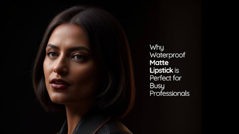 Smudge-Proof Lips at Work: Waterproof Matte Lipstick