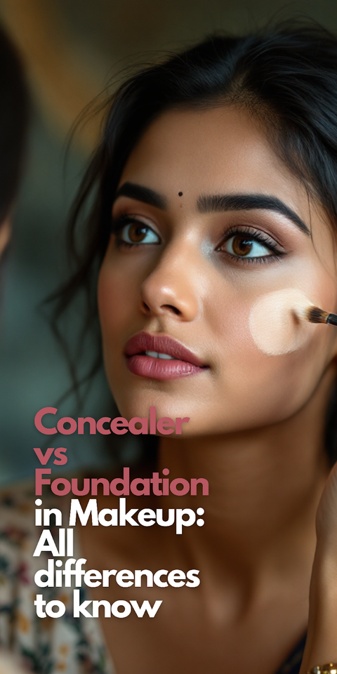 Difference Between Concealer & Foundation