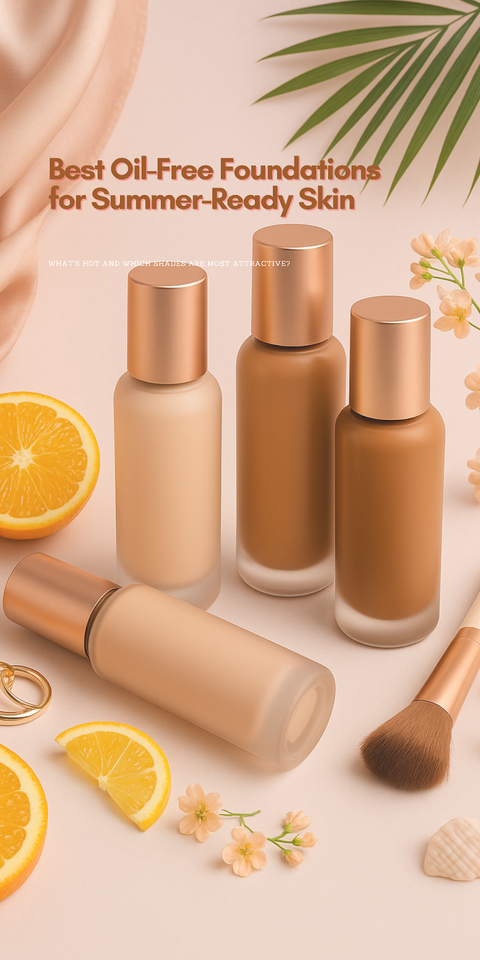 Best Oil-Free Foundations for Summer-Ready Skin