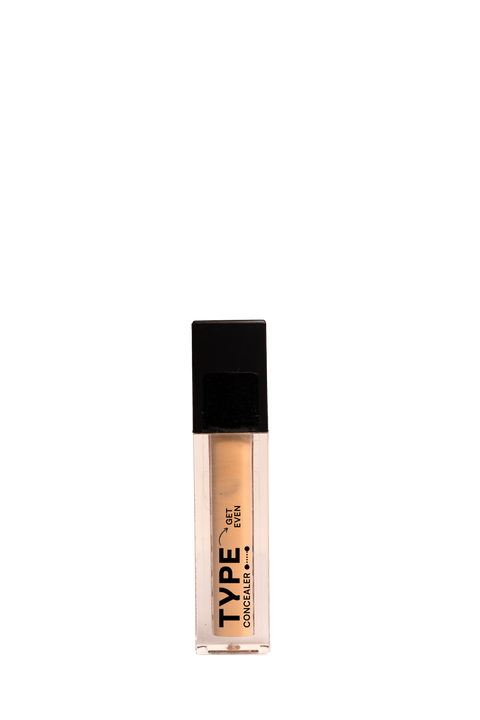 GET EVEN CONCEALER MINI in transparent packaging with black lid.