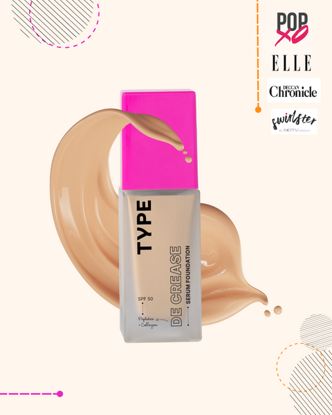 Type beauty decrease foundation for fine lines