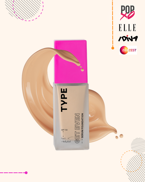 Get even foundation for dull & dry skin