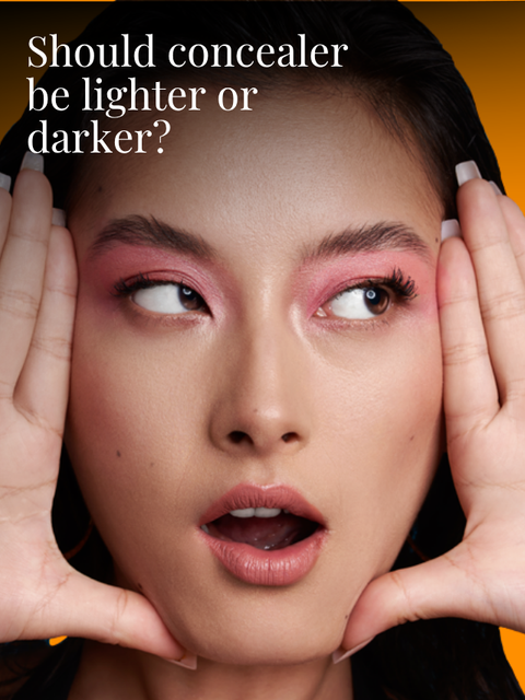 Should Concealer Be Lighter or Darker