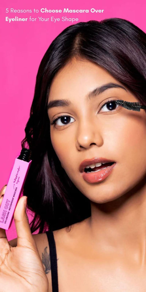 Choose Mascara Over Eyeliner