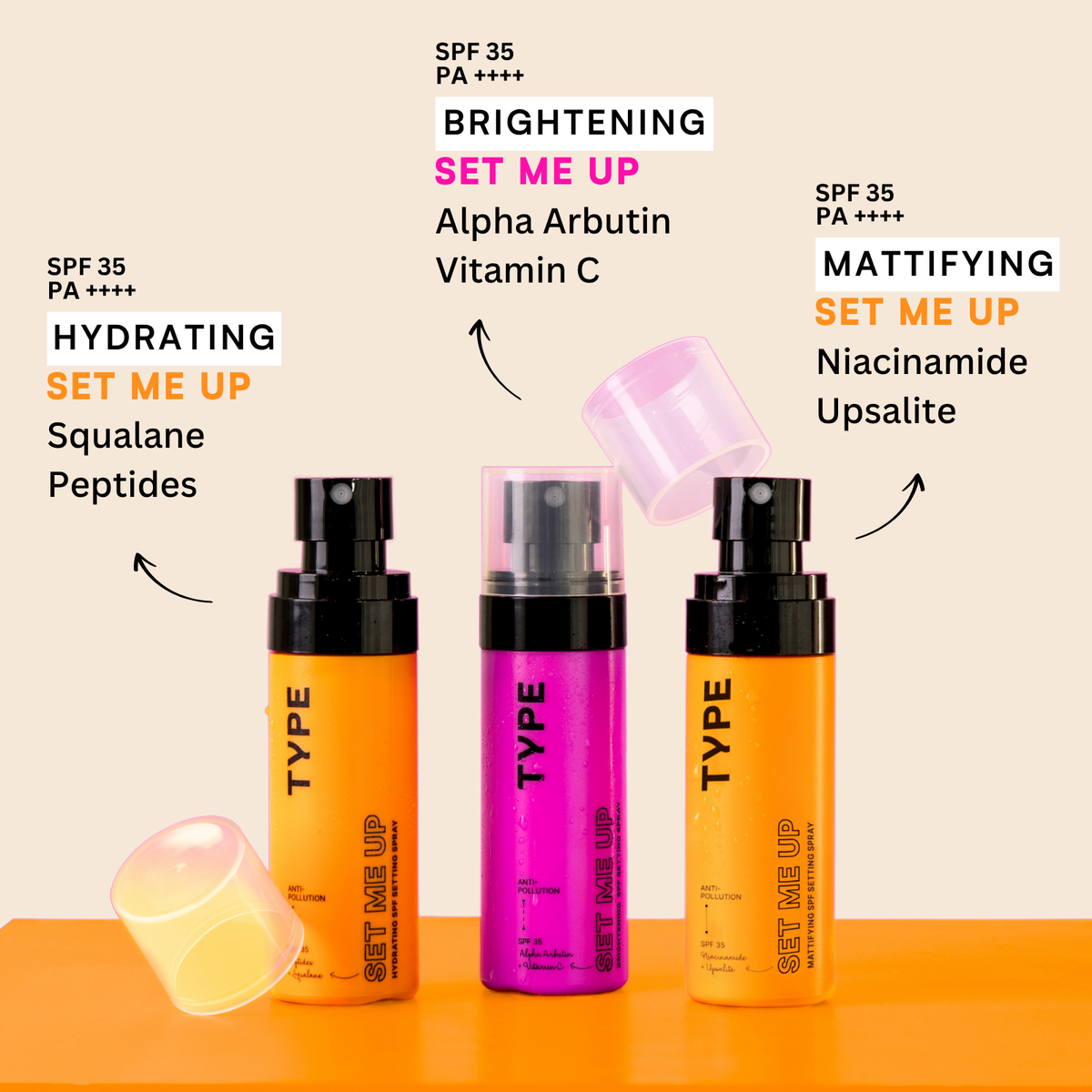 SET ME UP  Hydrating Setting Spray