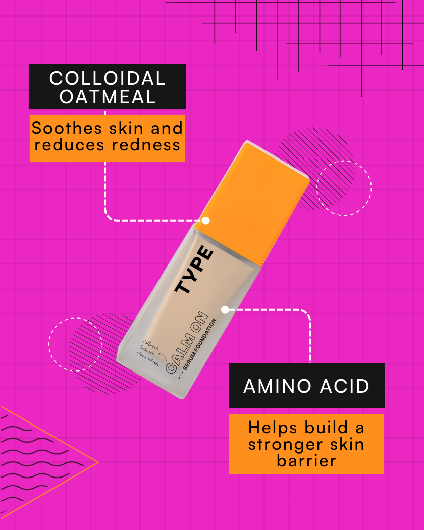 Best Calm on foundation for sensitive skin