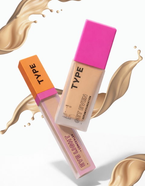 concealer + foundation combo